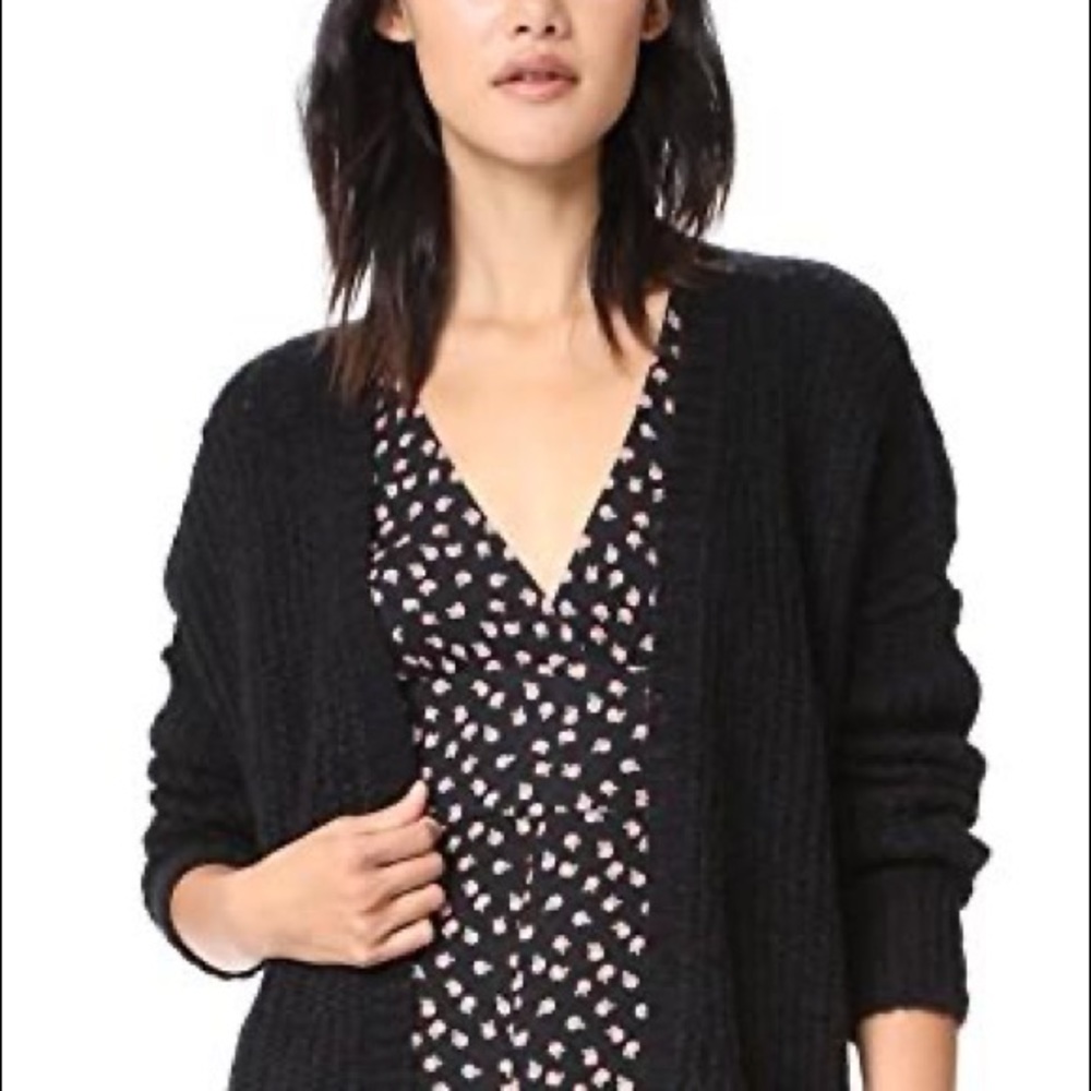 Free people alpaca cardigan- long and cozy!!